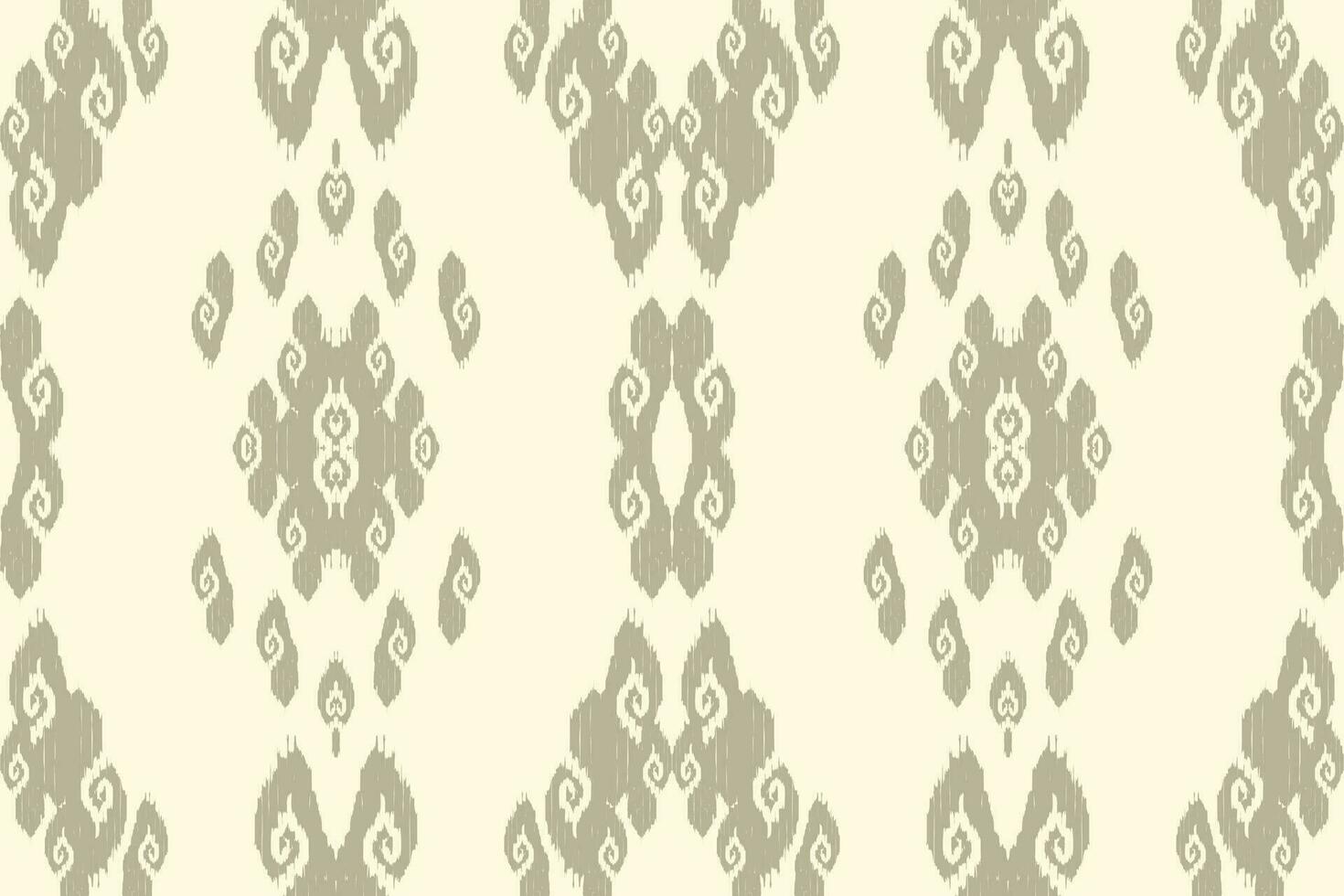 ikat paisley broderi på de tyg i Indonesien, Indien och asiatisk länder.geometriska etnisk orientalisk sömlös pattern.aztec stil. illustration.design för textur, tyg, kläder, inslagning, matta. vektor