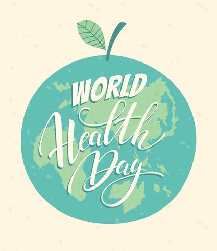 World Health Day vektor illustration.