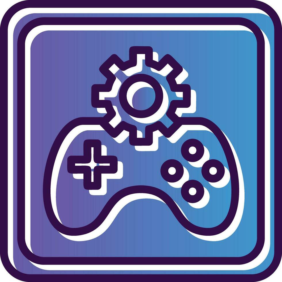 Spiel Entwicklung Vektor Symbol Design