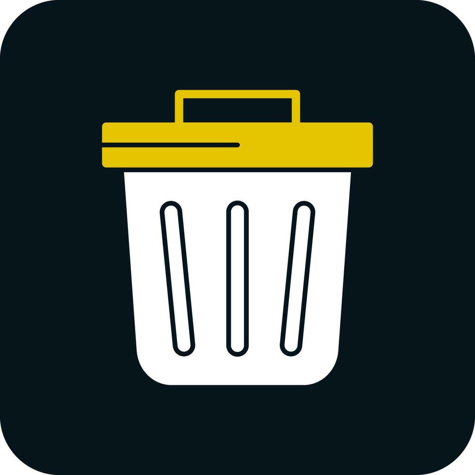 Trash-Vektor-Icon-Design vektor