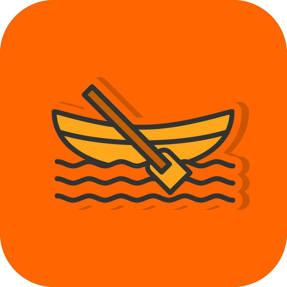 Schlauchboot Vektor Symbol Design