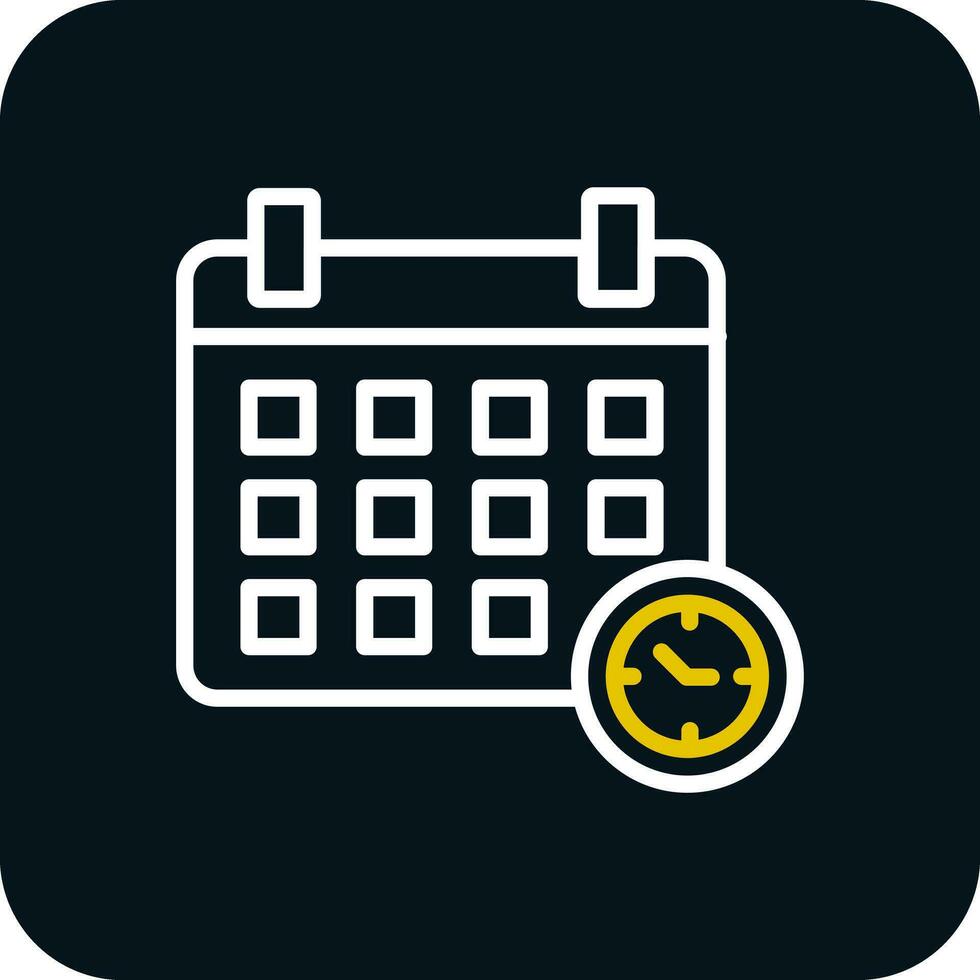 Kalender-Vektor-Icon-Design vektor