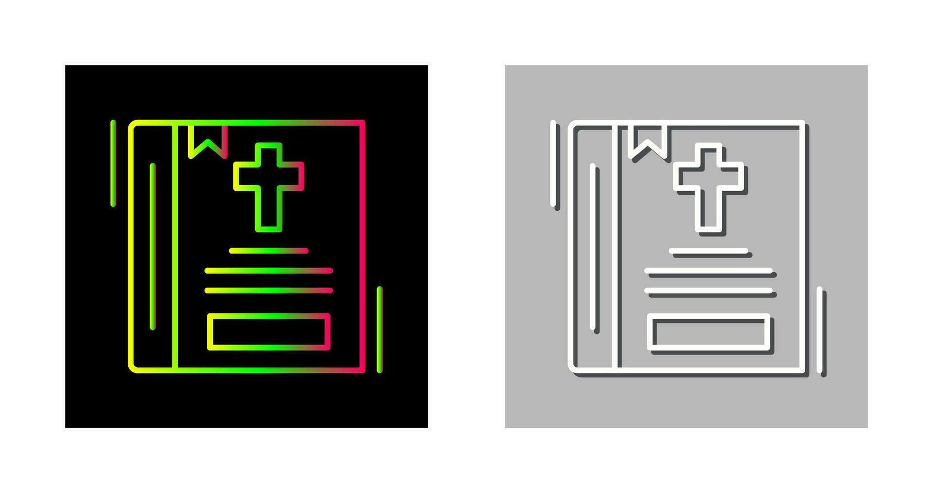 Bibel-Vektor-Symbol vektor