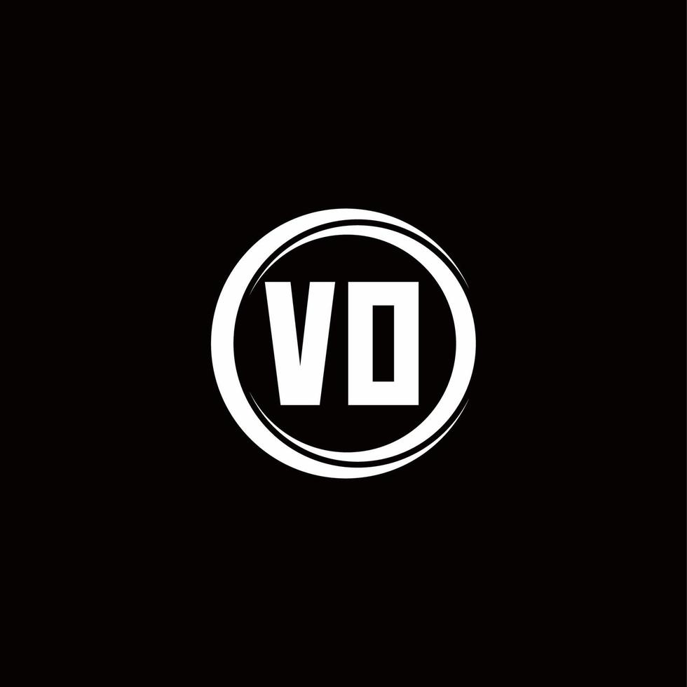 logotyp monogram formgivningsmall vektor