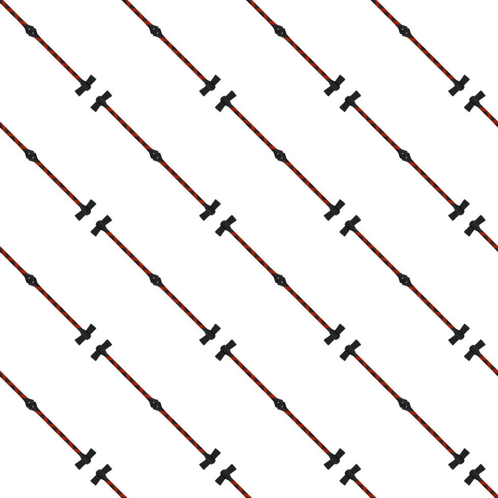 Illustration zum Thema Muster Stahläxte mit Holzgriff vektor
