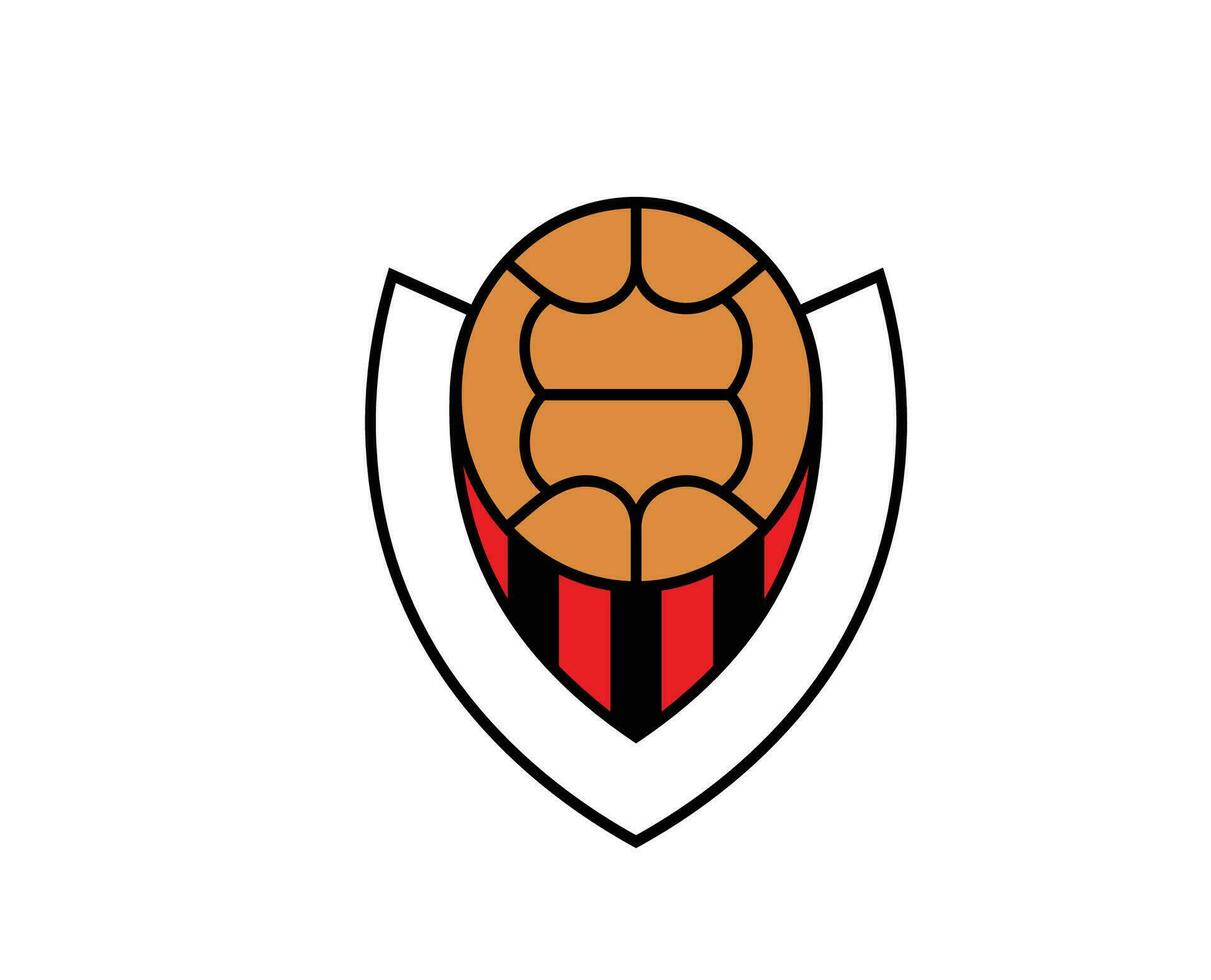 Wikinger Reykjavik Verein Logo Symbol Island Liga Fußball abstrakt Design Vektor Illustration