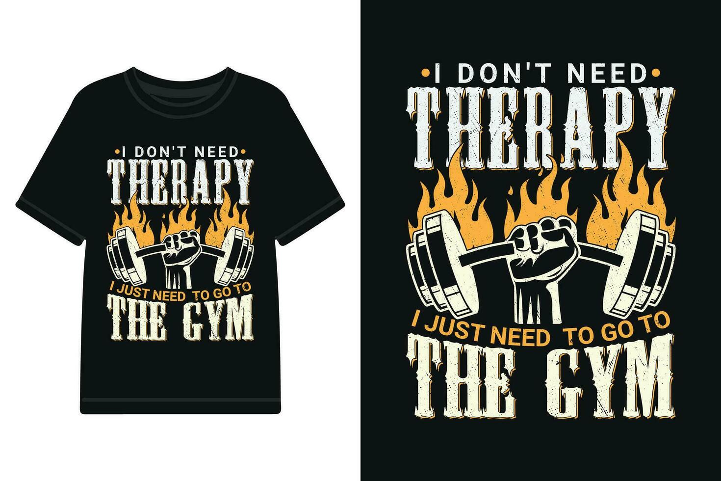 Fitnessstudio t Hemd Entwürfe, Fitness T-Shirt Design Vektor Dateien, trainieren motivierend Typografie Design