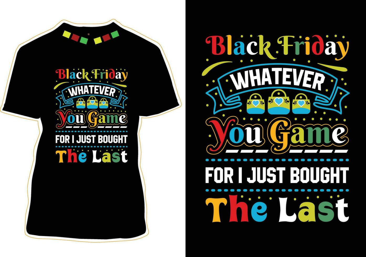 Beste schwarz Freitag T-Shirt Design Vektor