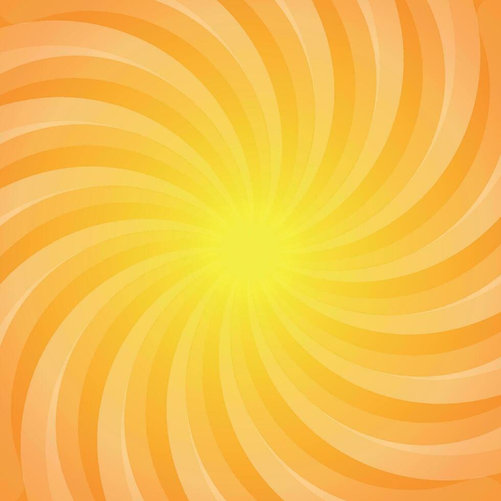 gelbes Sunburst-Hintergrunddesign vektor