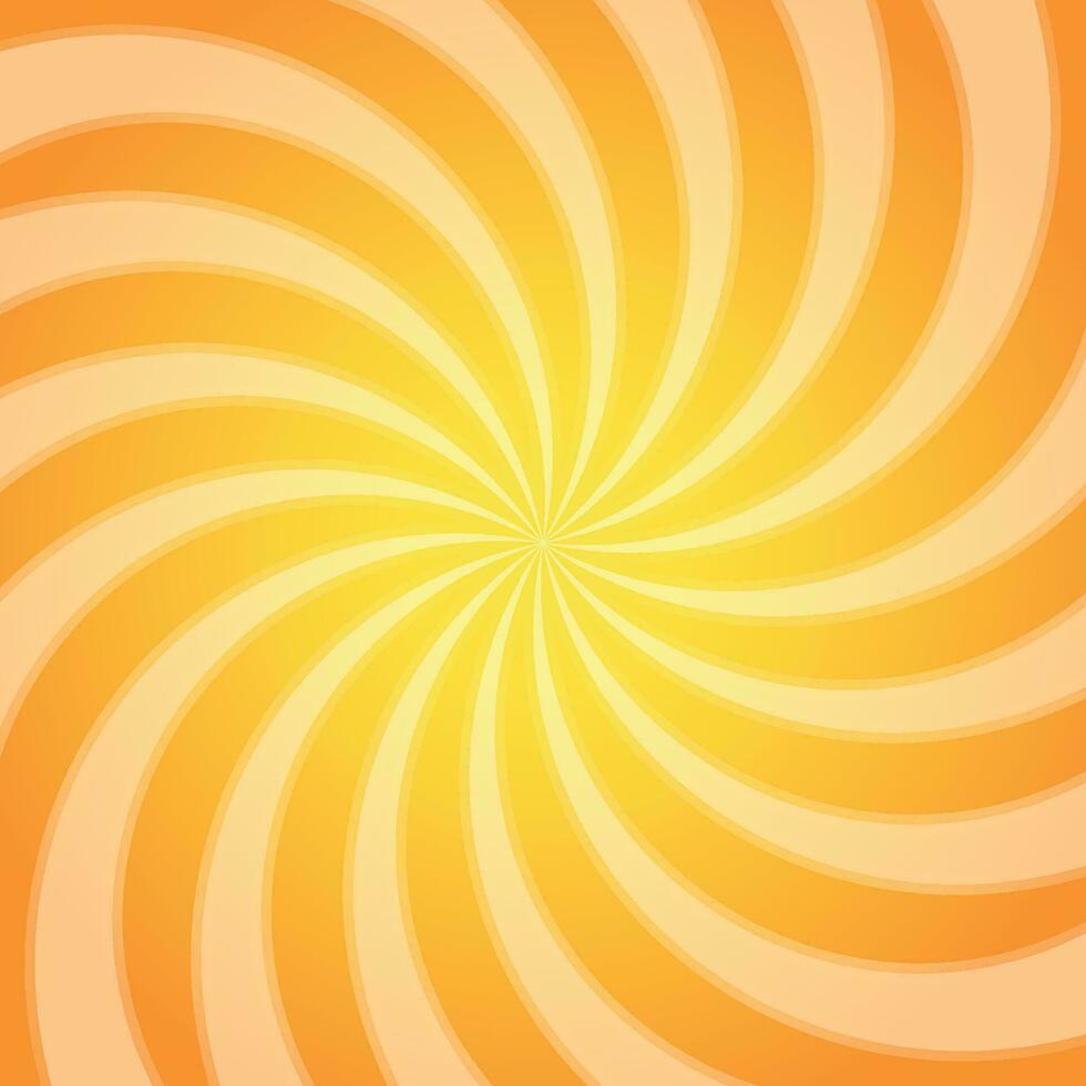 gelbes Sunburst-Hintergrunddesign vektor