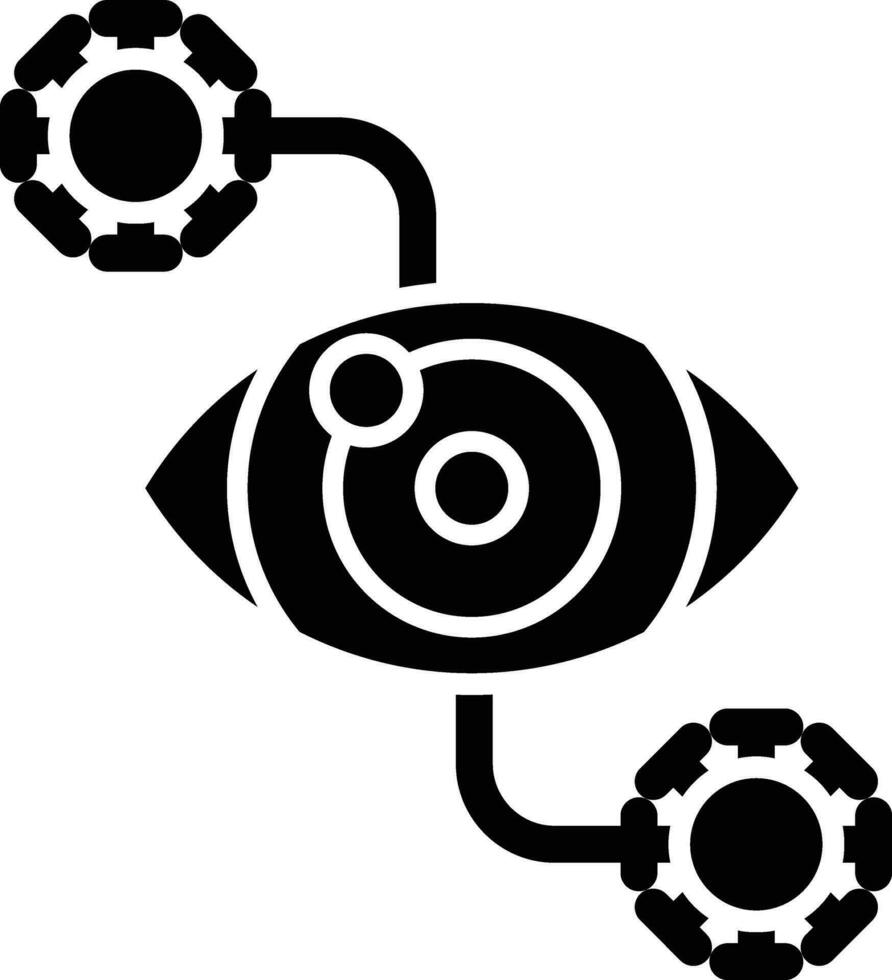 Auge Krankheit Vektor Symbol