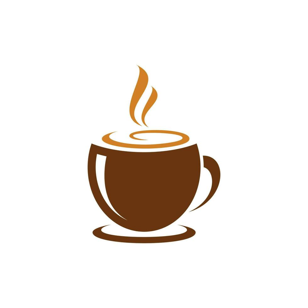 Prämie Kaffee Logo Vektor Design Vorlage