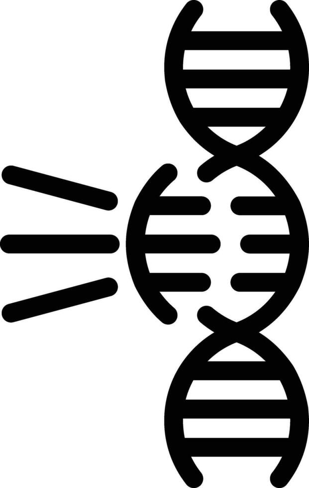 genetisk teknik vektor ikon