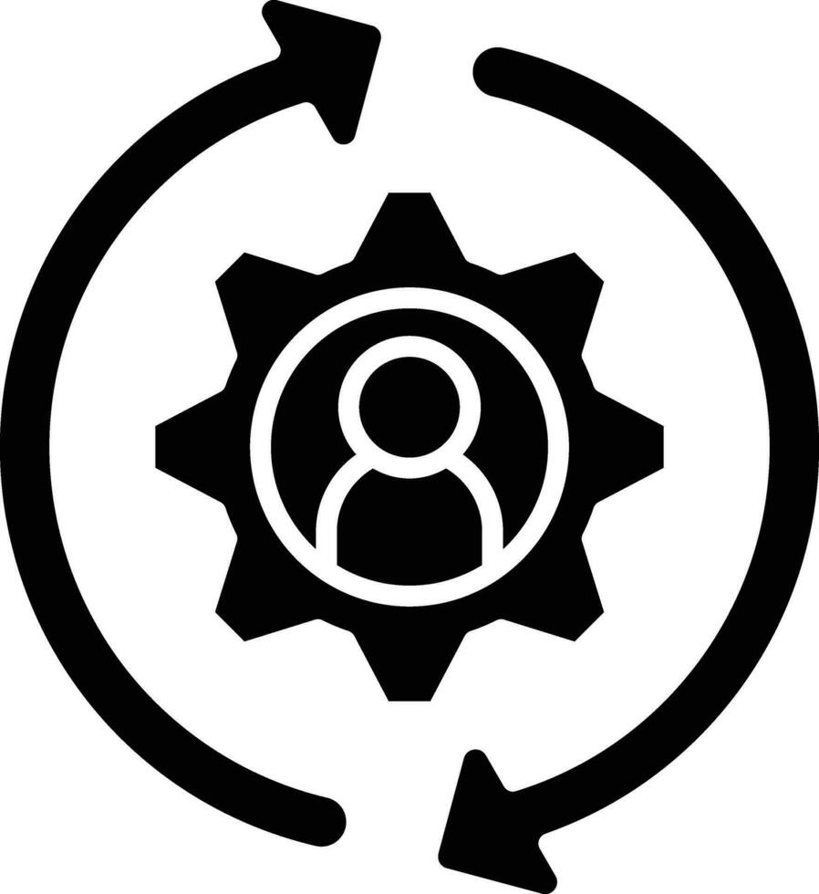 Retention Strategie Vektor Symbol