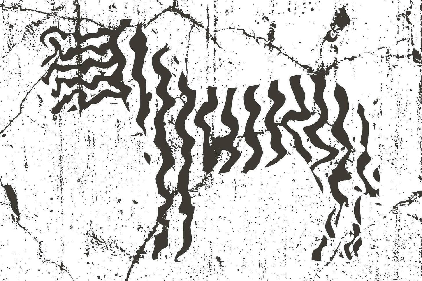 abstrakt Grunge Zebra Grunge Hintergrund Hintergrund Vektor