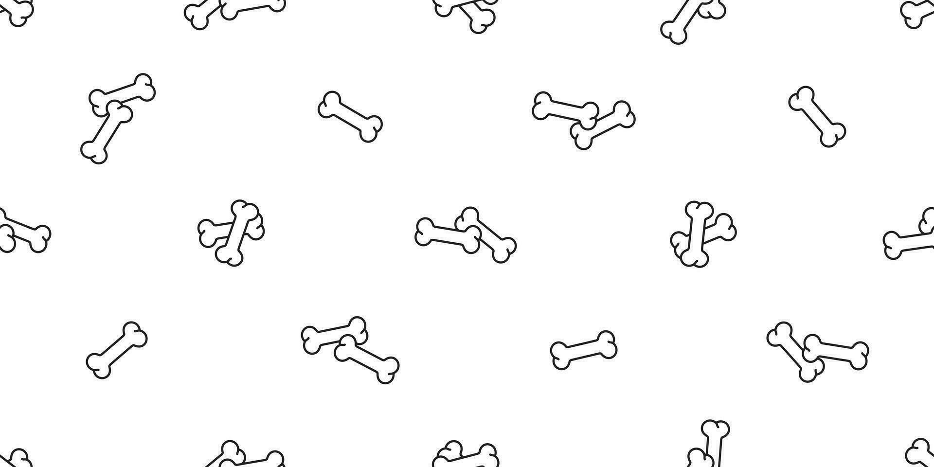 hund ben sömlös mönster vektor franska bulldogg sällskapsdjur mat halloween tecknad serie scarf isolerat upprepa tapet bricka bakgrund illustration klotter design