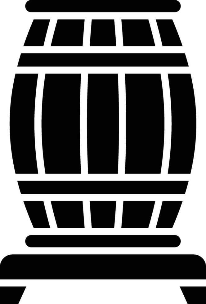 Barrel-Vektor-Symbol vektor