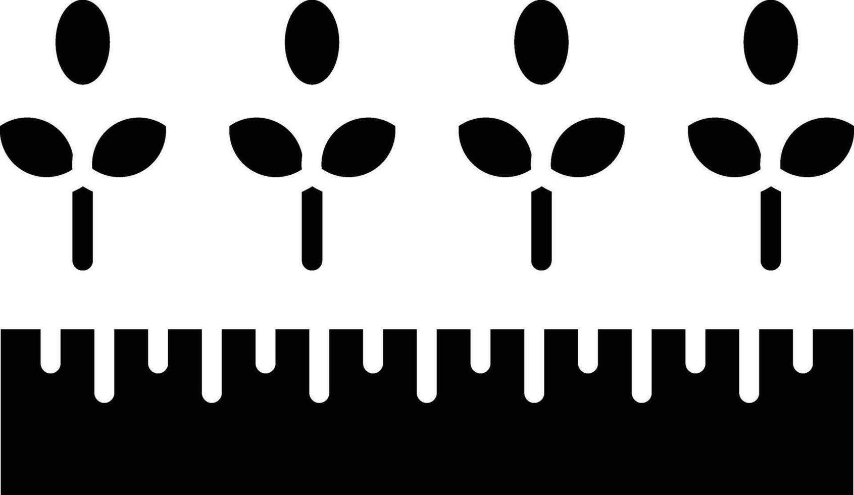 Präzision Landwirtschaft Vektor Symbol