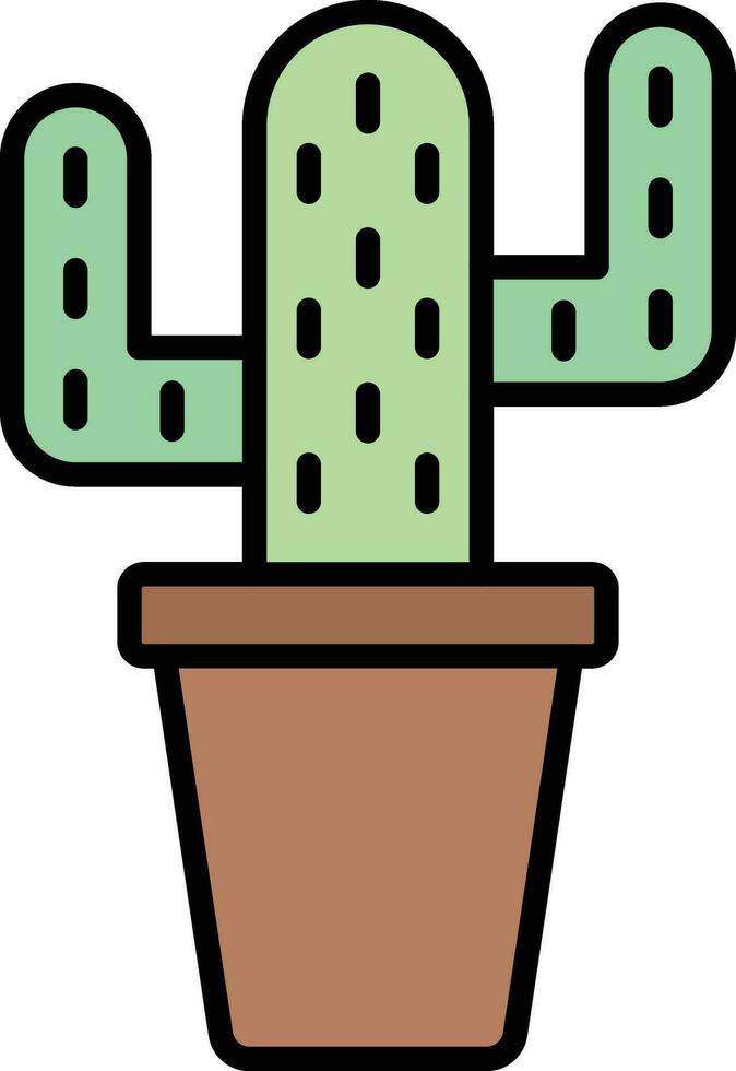 Kaktus-Vektor-Symbol vektor