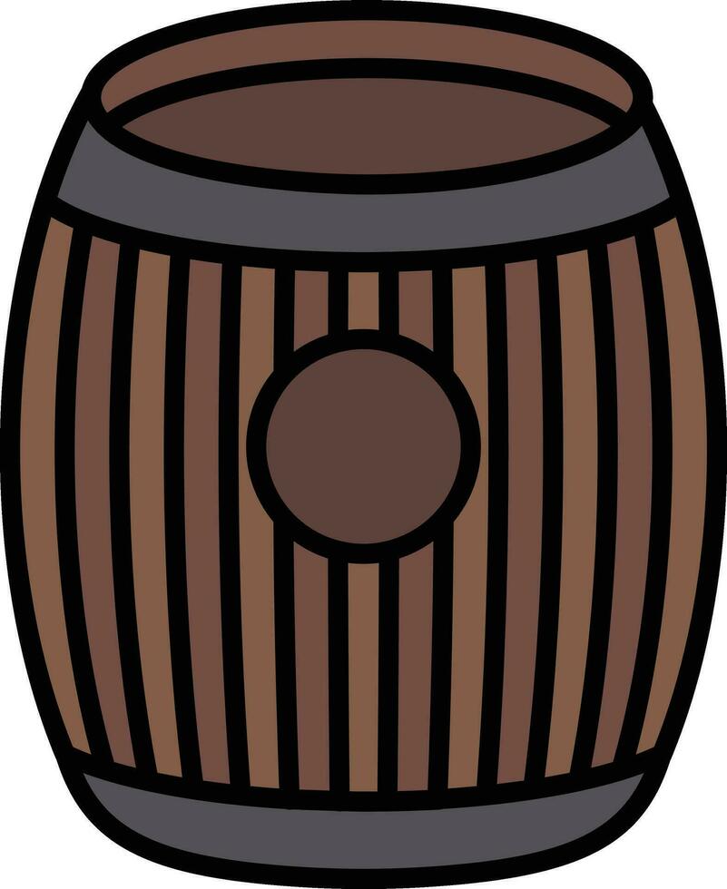 Barrel-Vektor-Symbol vektor