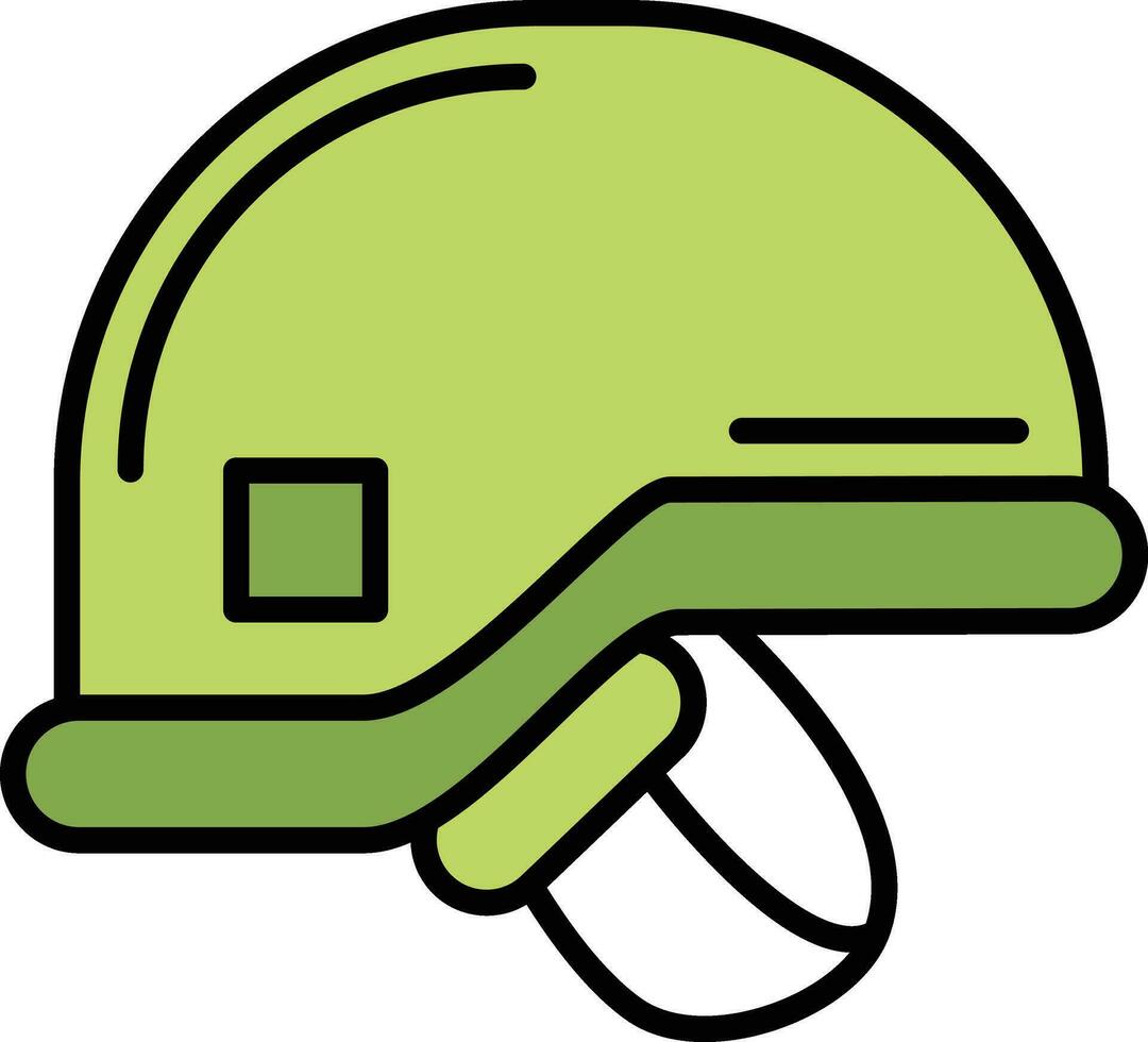 Soldat Helm Vektor Symbol