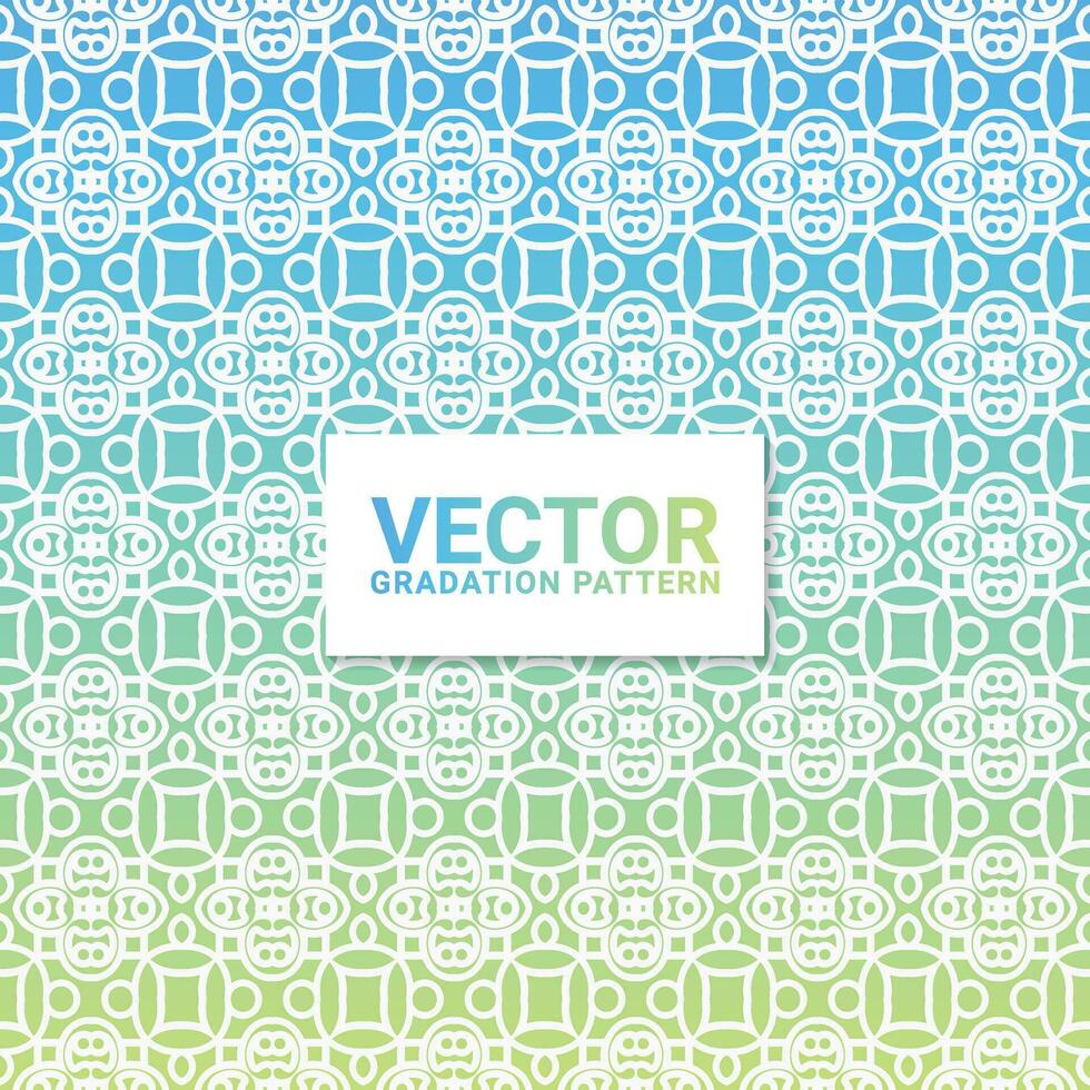 Abstufung Ornament Muster Design Hintergrund vektor