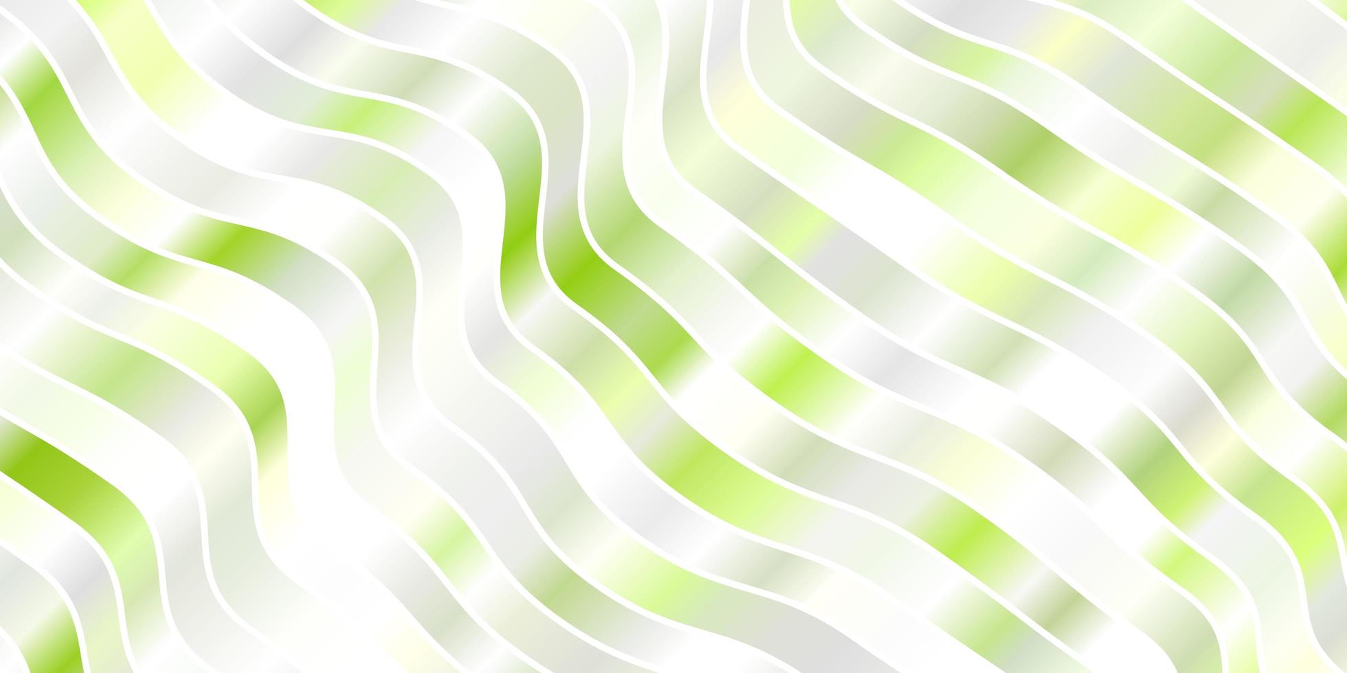 hellgrünes Vektorlayout mit Kurven. vektor