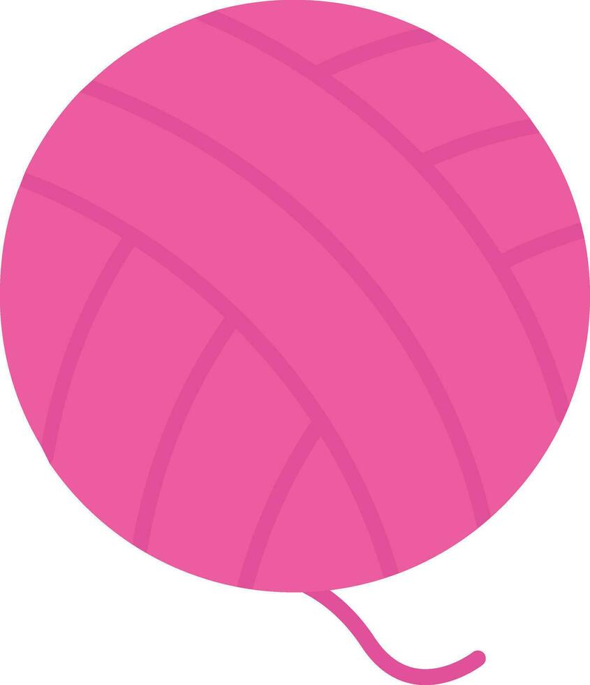 wolle Ball Vektor Symbol