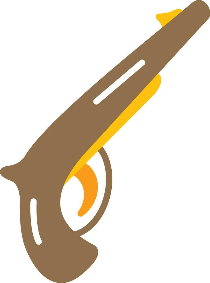 Pirat Gewehr Vektor Symbol