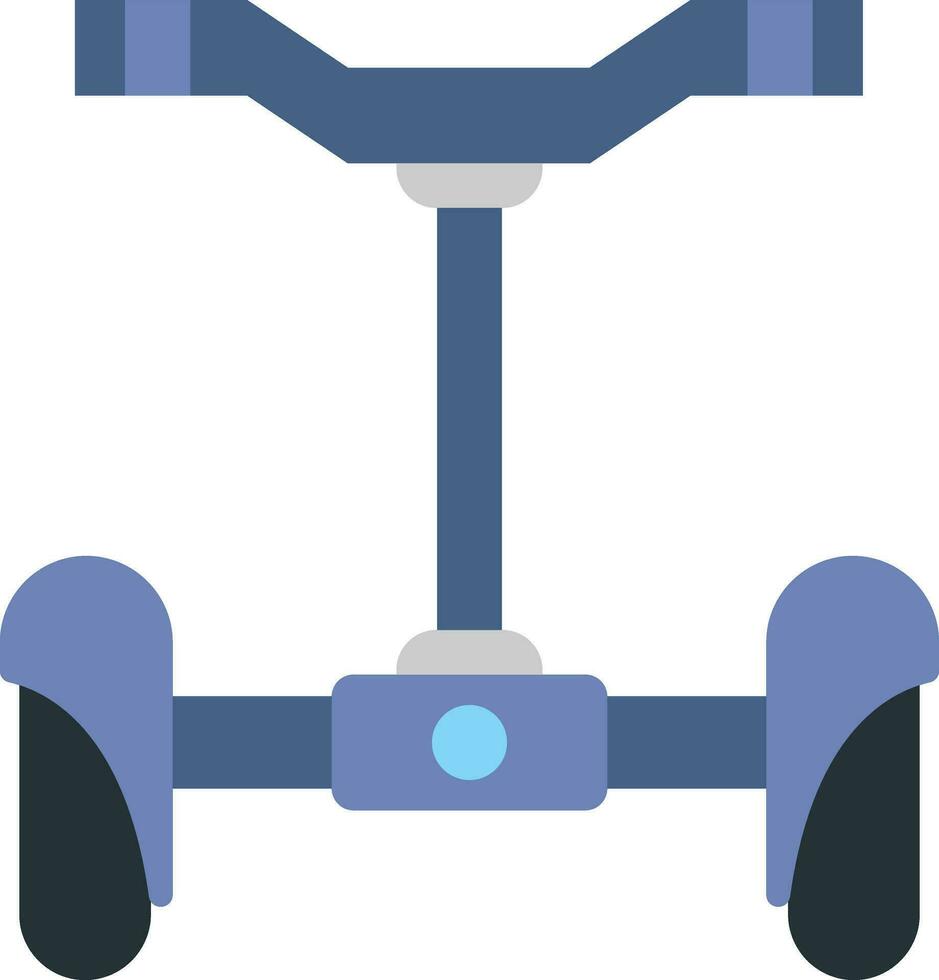 Polizei Segway Vektor Symbol