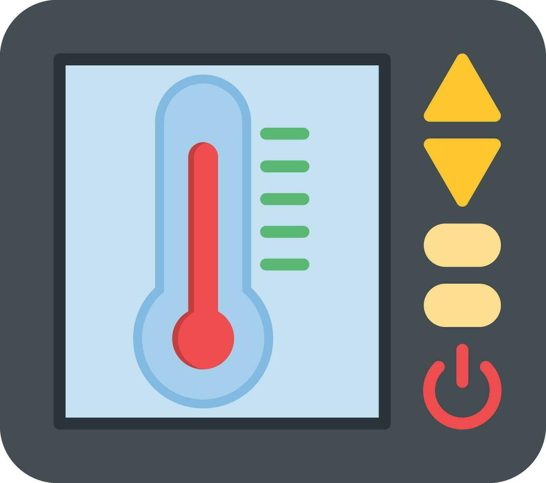 Thermostat-Vektorsymbol vektor