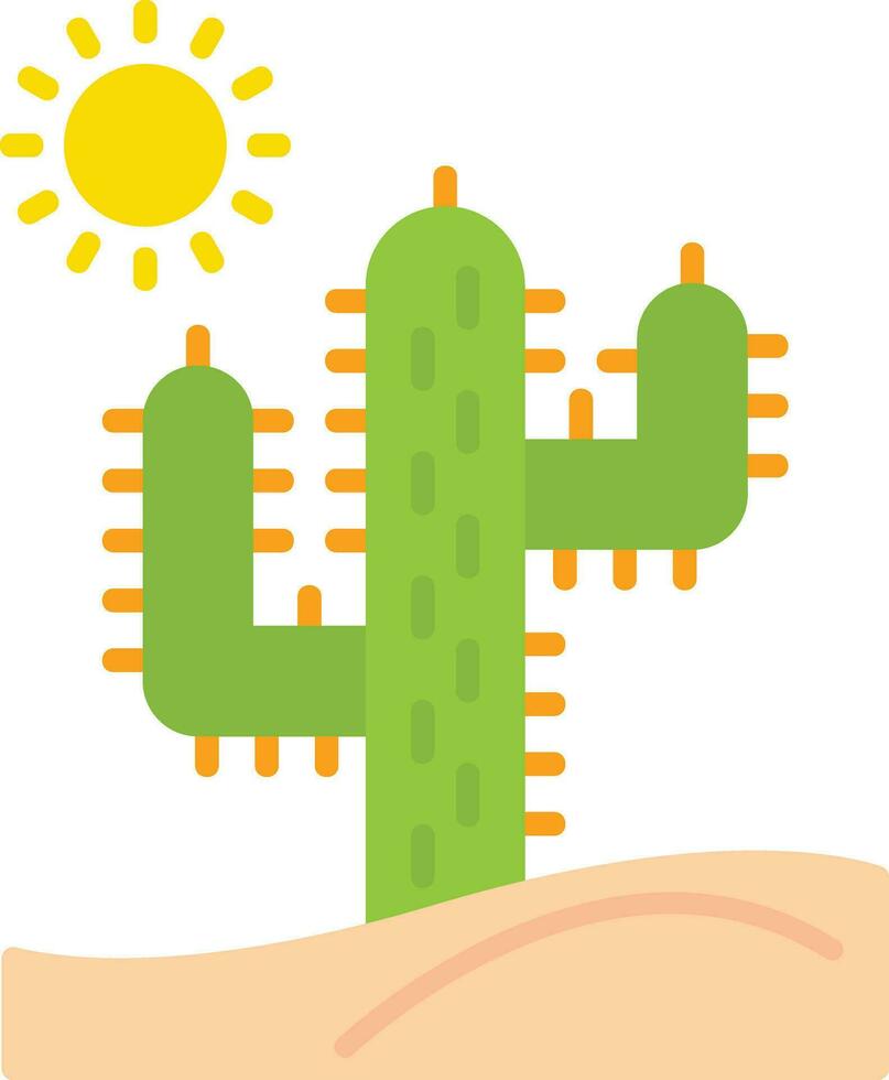 kaktusar vektor ikon