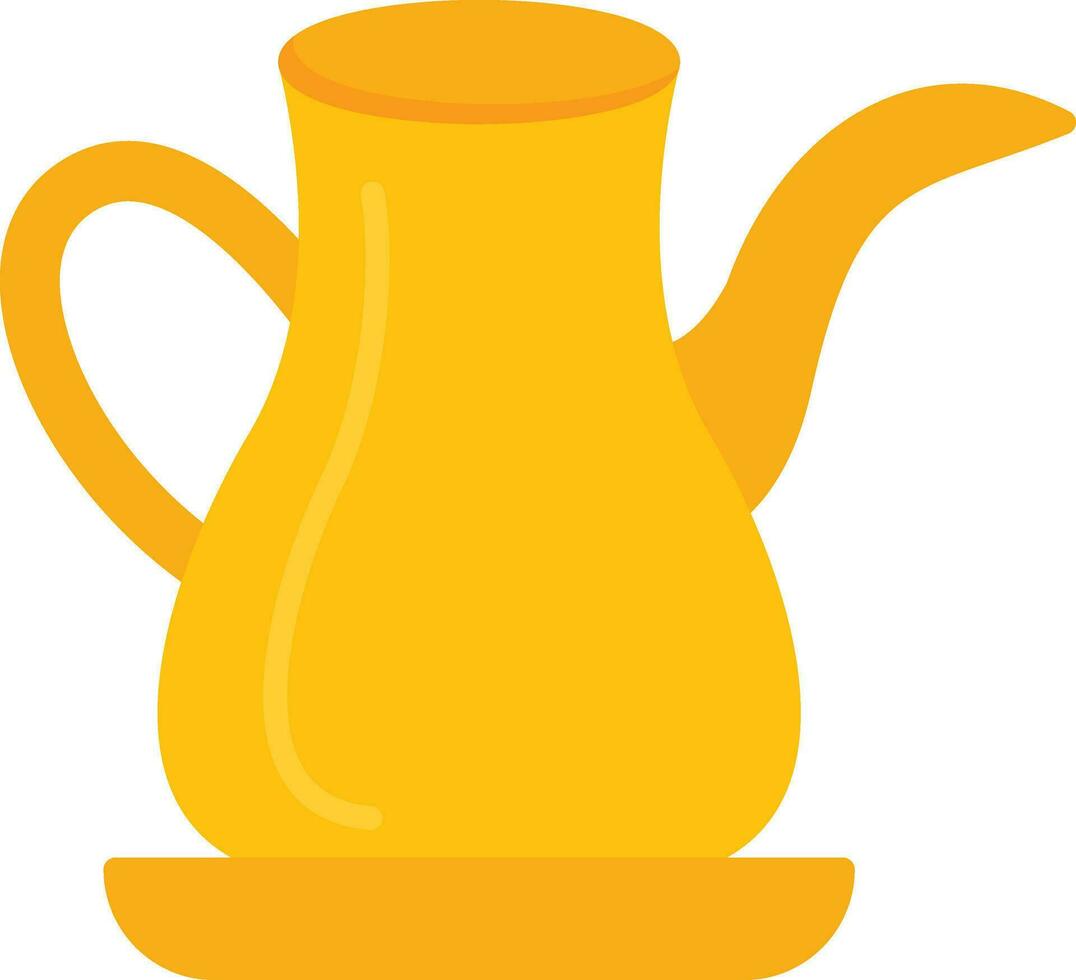 Arabisch Teekanne Vektor Symbol