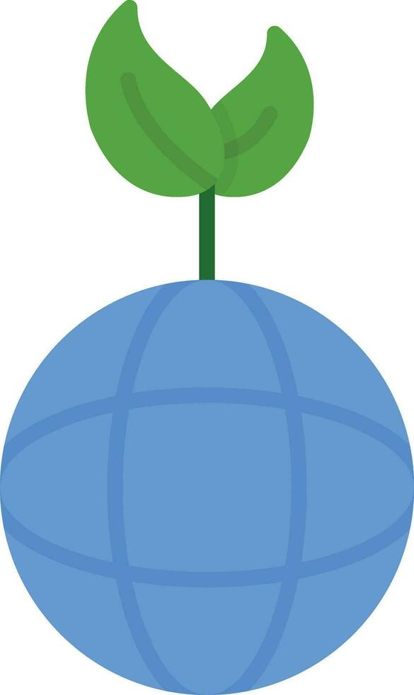 Grün Planet Vektor Symbol