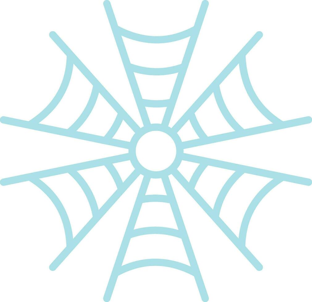 Spinnennetz-Vektorsymbol vektor