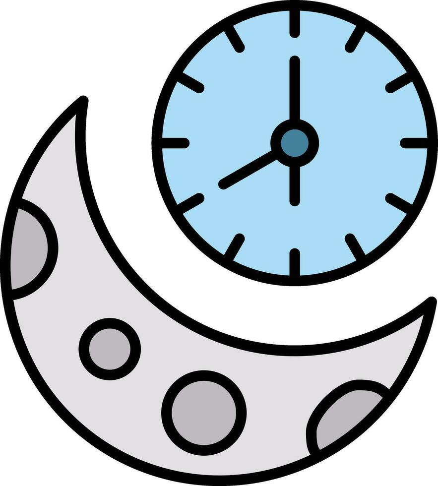 ruhig Zeit Vektor Symbol