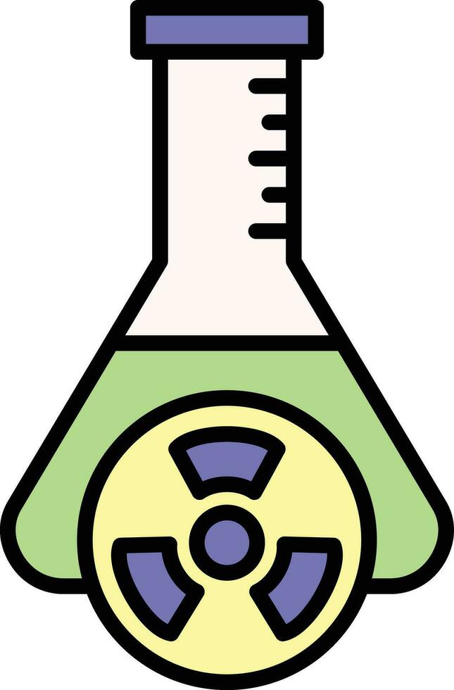 toxisk kemisk vektor ikon