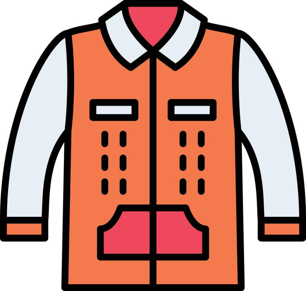 Uni Jacke Vektor Symbol
