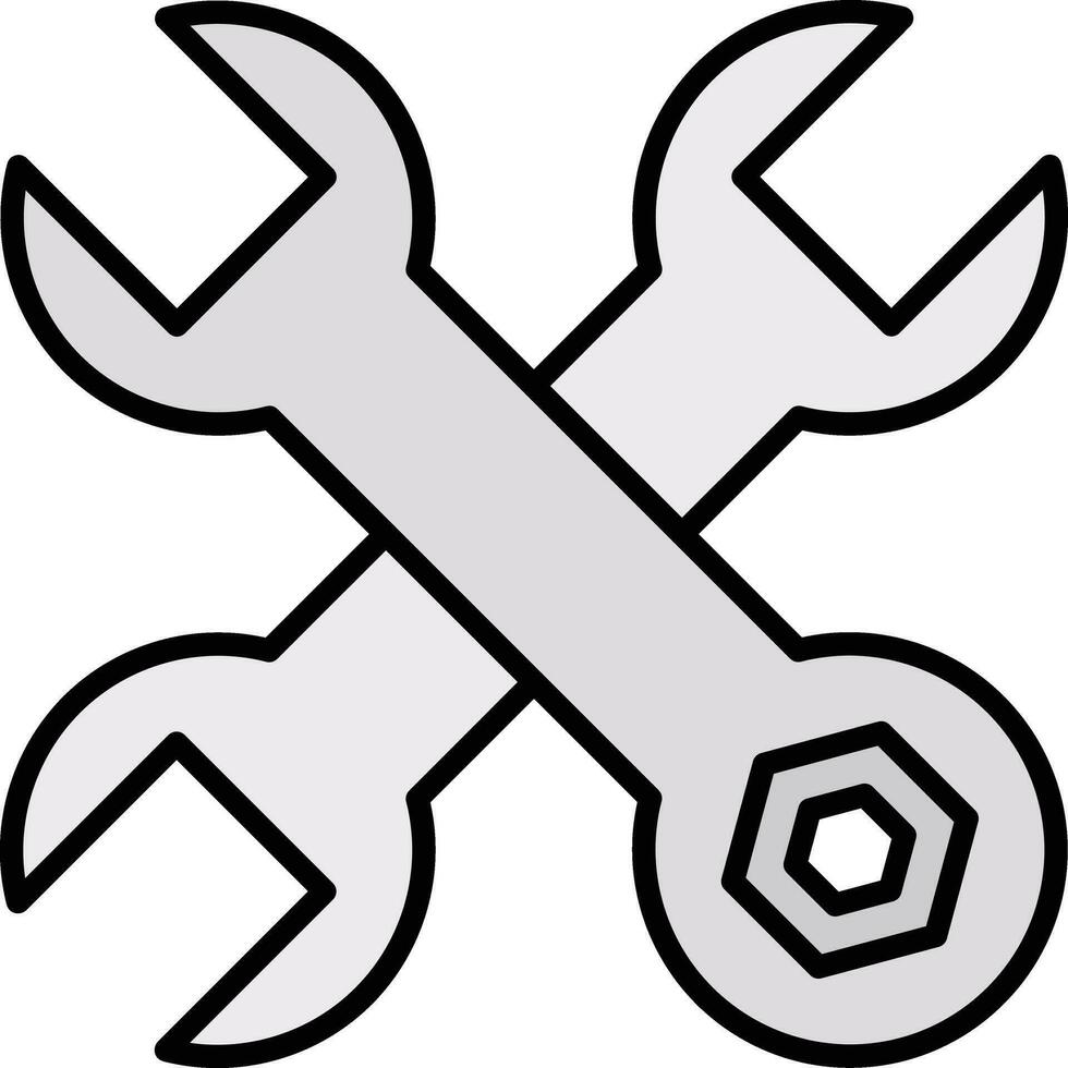 Schraubenschlüssel Vektor Icon