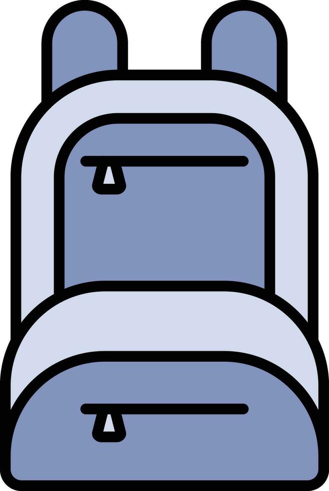 Rucksack-Vektor-Symbol vektor