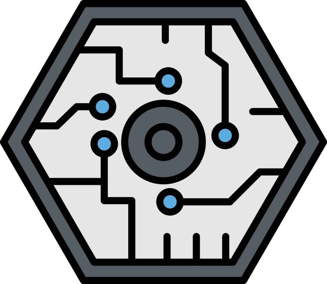 Kybernetik Vektor Symbol