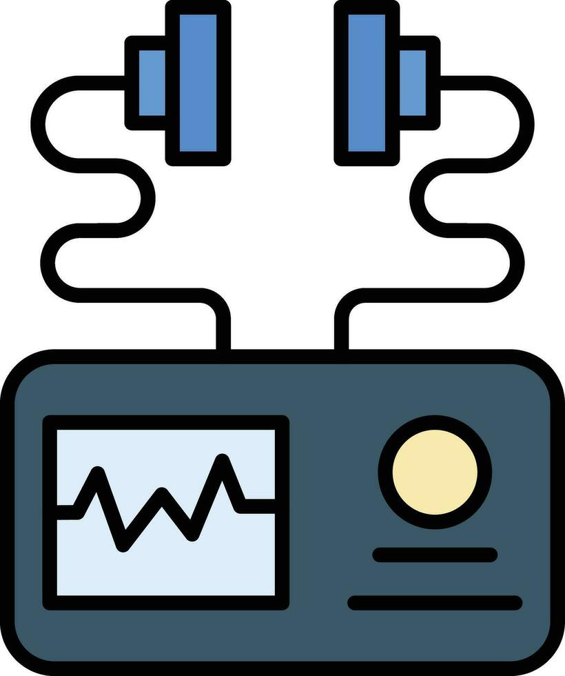 Defibrillator Vektor Symbol