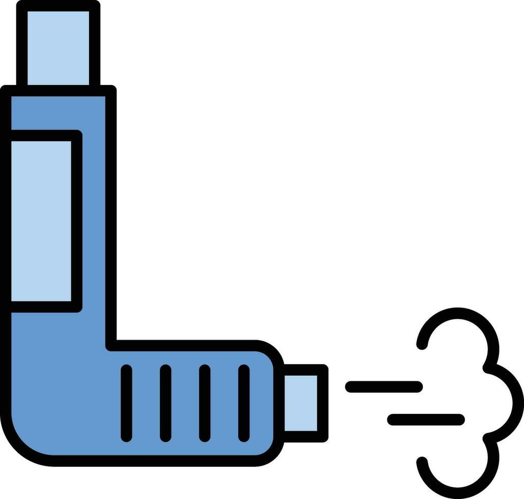 Inhalator-Vektor-Symbol vektor