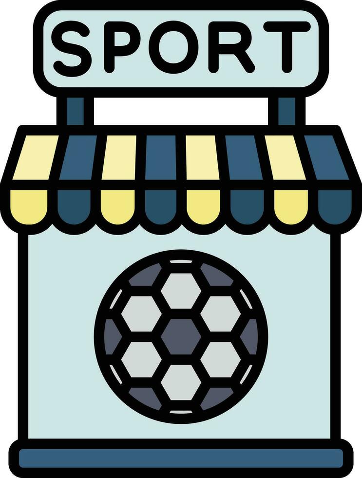 Sport Geschäft Vektor Symbol