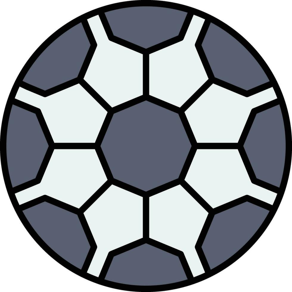 fotboll vektor ikon