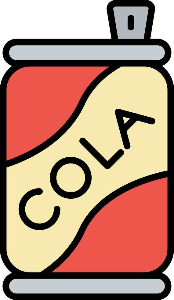 Cola können Vektor Symbol