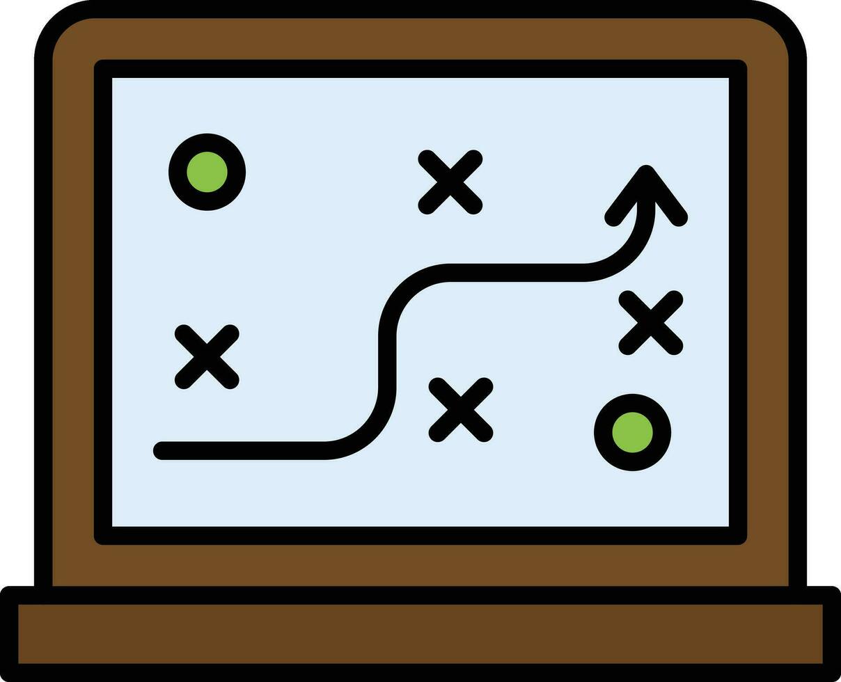 Strategievektorikone vektor