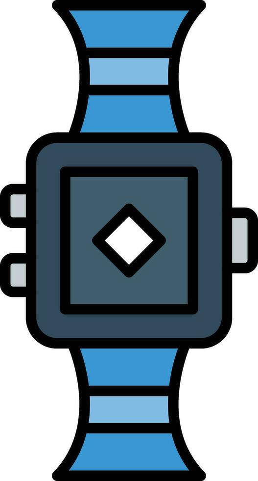 Smartwatch-Vektorsymbol vektor