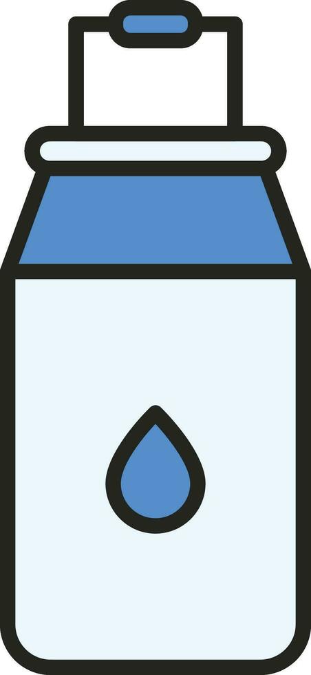 Milch Eimer Vektor Symbol