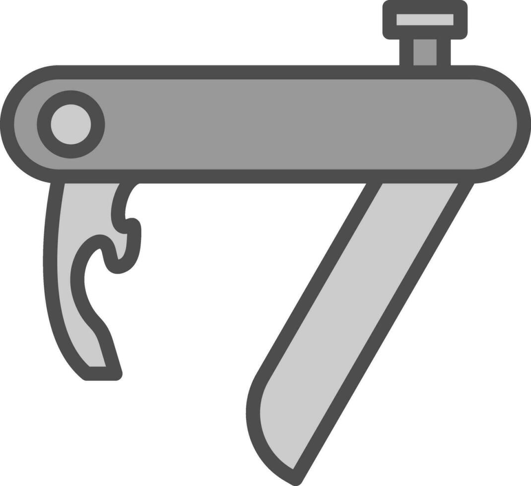 Tasche Messer Vektor Symbol Design